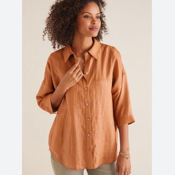 NWT Soft Surroundings Julissa Shirt Size 3X - Picture 1 of 4